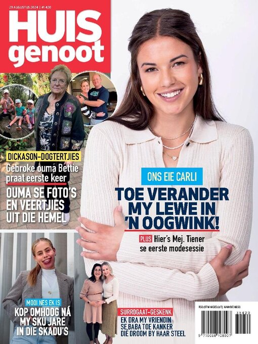 Title details for Huisgenoot by Media 24 Ltd - Available